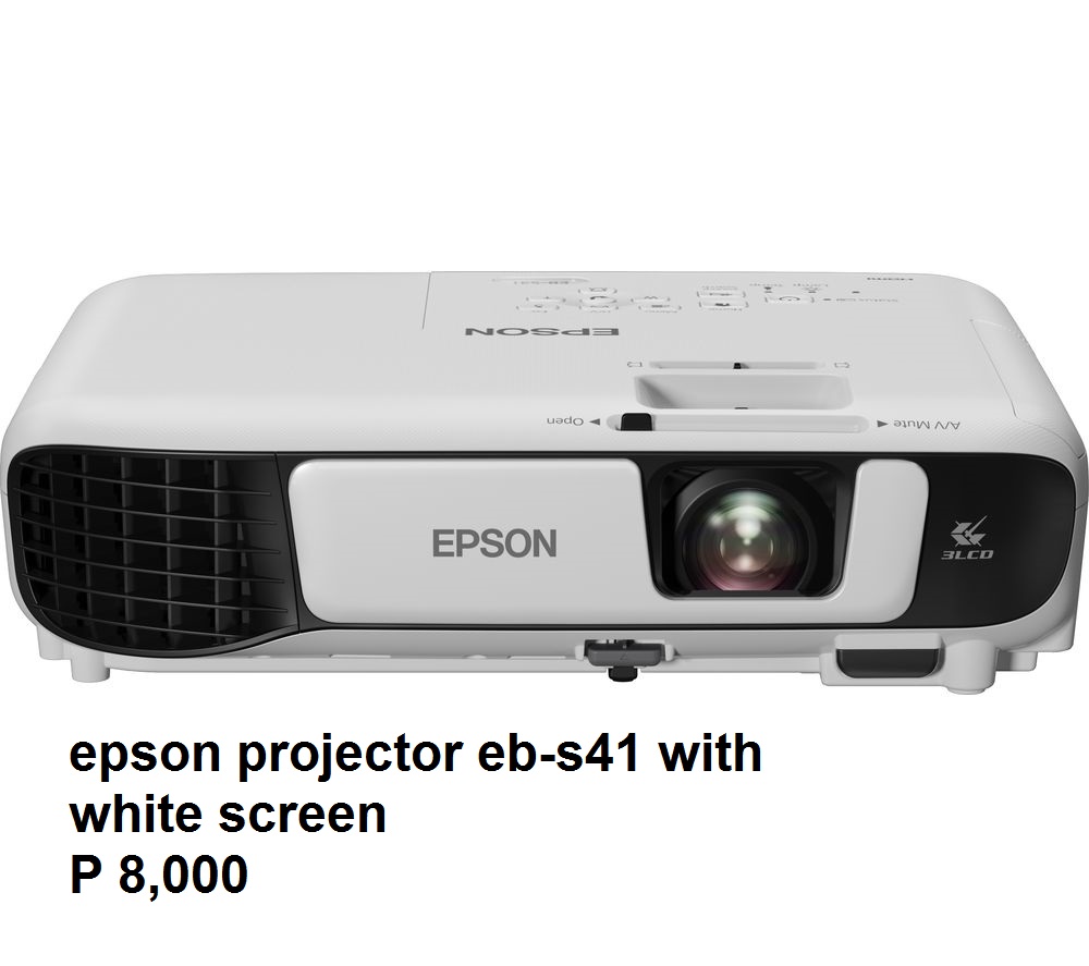 Epson Projector with Screen photo
